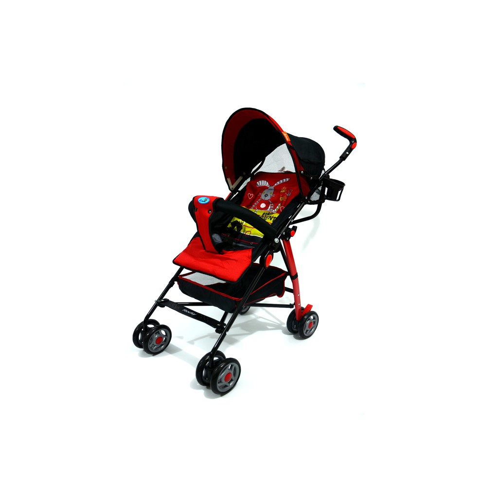 Makassar - Stroller Buggy Labeille Rocky / 3 Posisi + Kanopi Ukuran Ramping dan Ringan