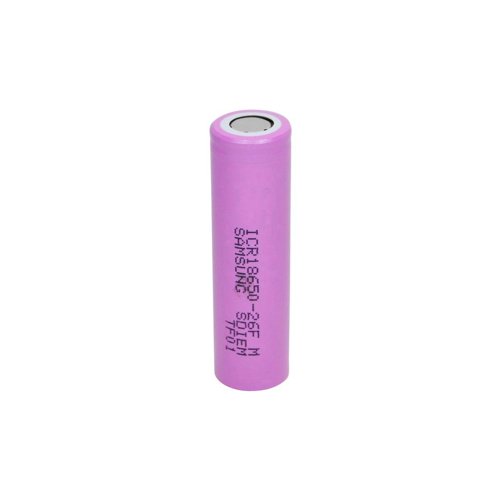 Baterai 18650 Ex Original LG SAMSUNG 2600 MAh Full Charged 3.7v 4.2v