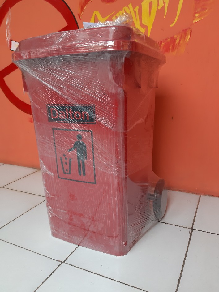 Tempat Sampah 100 Liter  Hdpe Plastik ( Bahan Tebal 100% )   Dalton