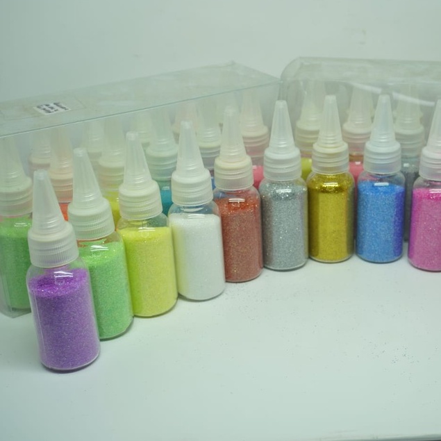 BUBUK GLITTER GLITER WARNA WARNI