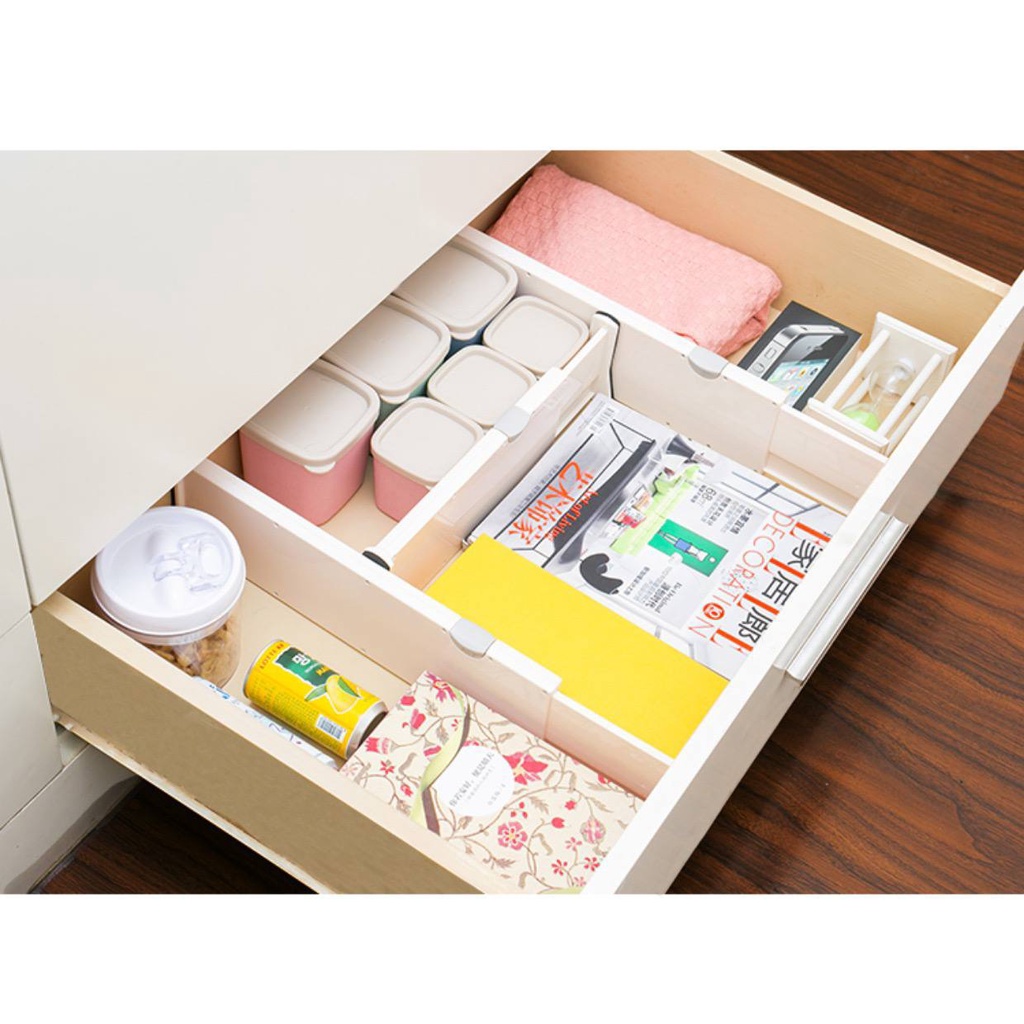 Kotak Pembatas Organizer Divider/Storage Organizer Sekat Laci Tempat Penyimpanan