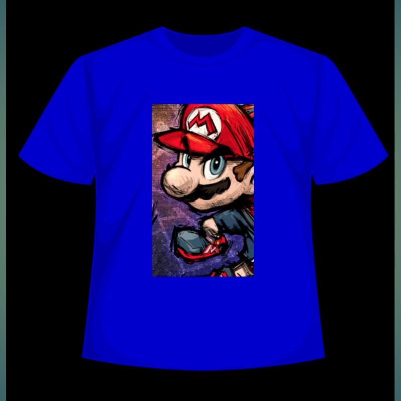 N2-KAOS ANAK MARIOBROSS KEREN SUPER PREMIUM