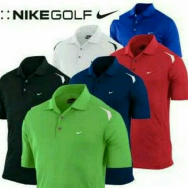Kaos Polo Nike Golf Aneka Warna