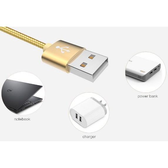 KABEL USB 3 IN 1 Micro USB &amp; Appl Ip Kualitas Super