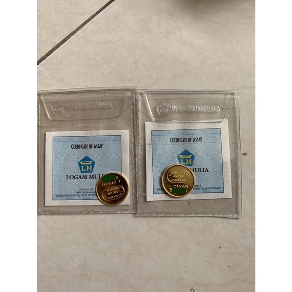 Dinar Antam Fine Gold 24 Karat