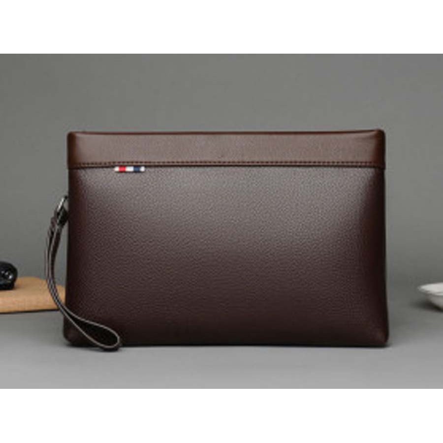 Dompet Kulit Men Clutch kangaroo coklat