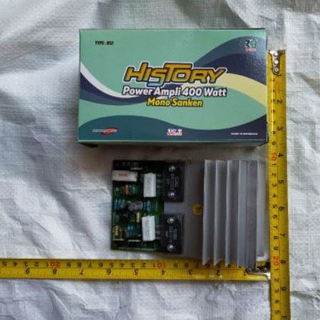 type 858 kit driver power mono plus transistor hostori ranic 200watt sanken power amplifier ampli