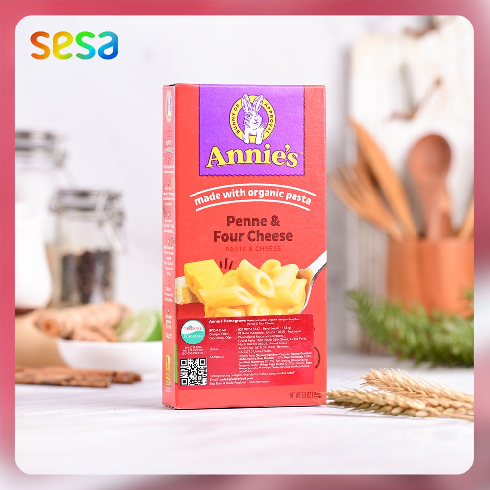 

Annie's - Macaroni and Cheese Penne & Four Cheese 156 g