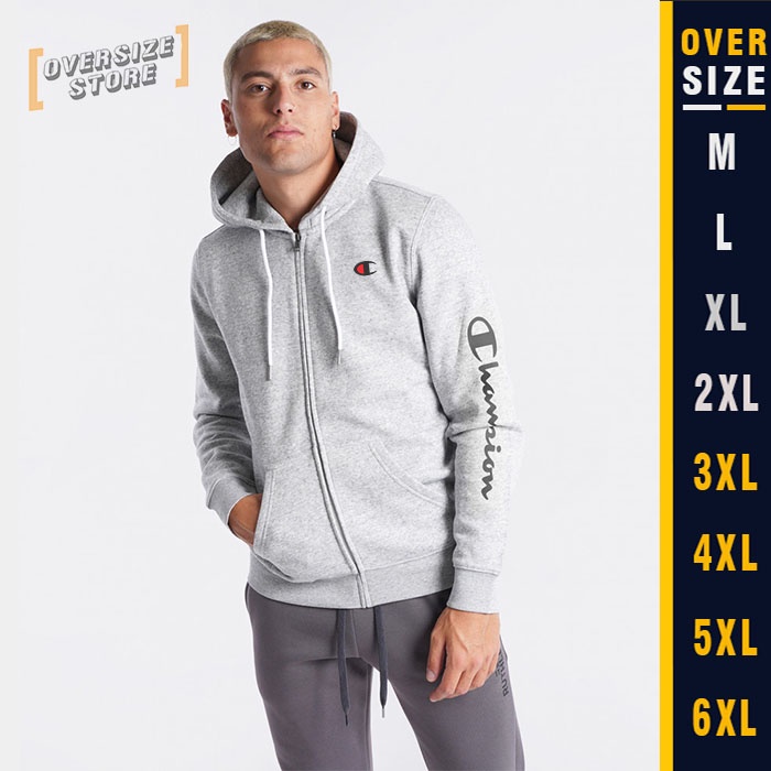 Running Jacket Champion Hoodie Zipper Oversize M L XL XXL XXXL XXXXL XXXXXL