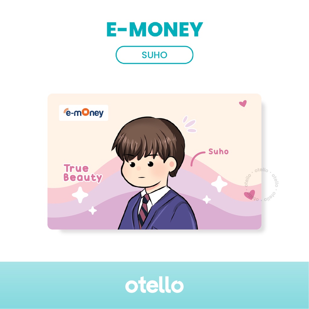 Kartu E-Money True Beauty eMoney Mandiri Kdrama eToll Korean Drama Merchandise