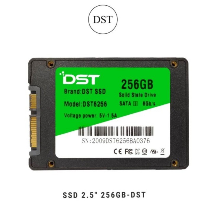 SSD DST 256GB 2.5&quot;mm [Box] SATA III 6GB/s SSD SATA SSD PC SSD Laptop
