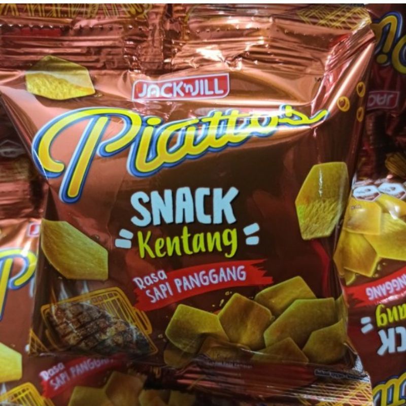 Jual Piattos Snack Rasa Sapi Panggang 10gr Shopee Indonesia