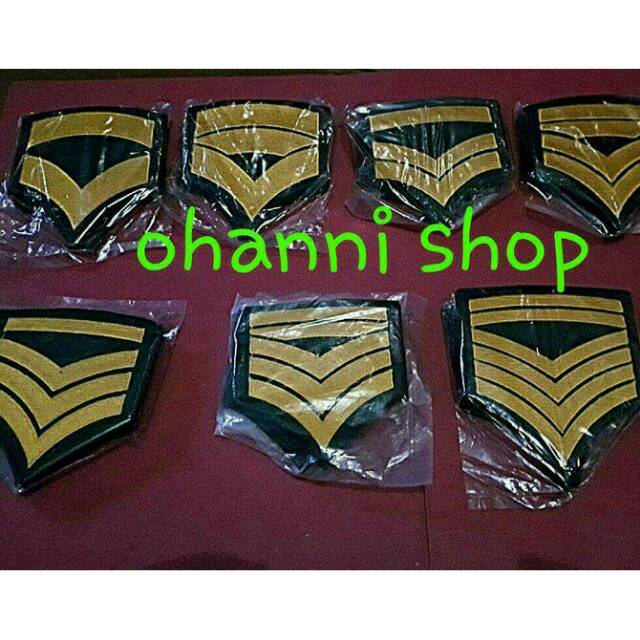 Pelayaran chevron benang biasa