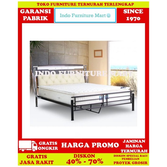 Tempat Tidur Minimalis Ranjang Besi Bed Frames Siantano Thumbelina