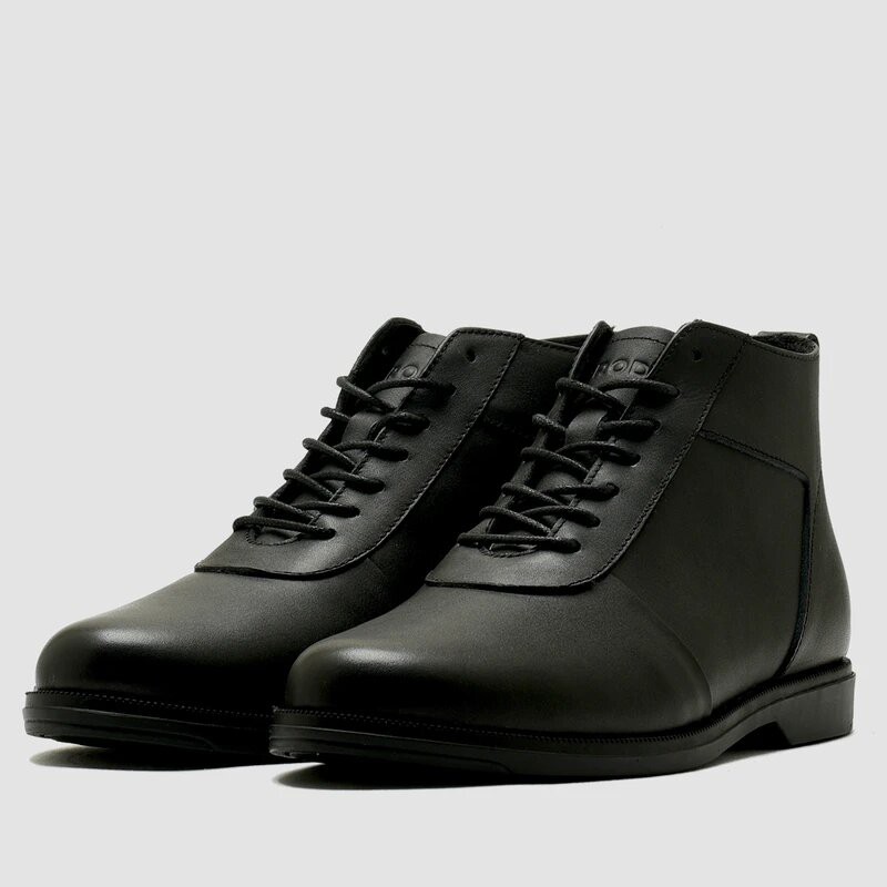 Sepatu Ventura Parang Jati Mid Black Sepatu Formal Pantofel Brodo Original