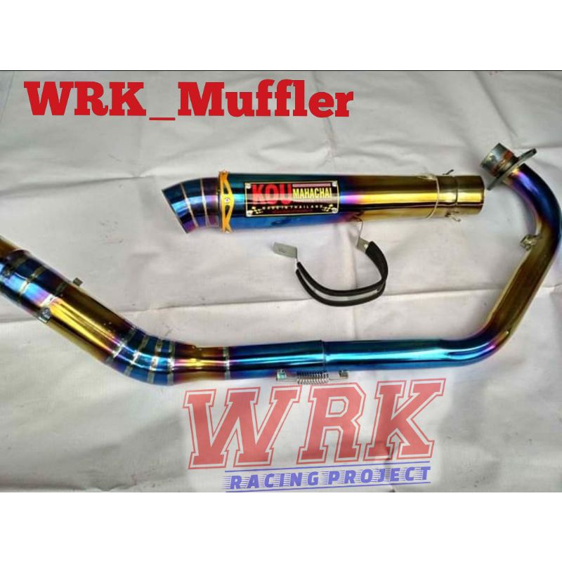 Knalpot KOU MAHACHAI , BUAT Vixion, Satria FU,CB150R,Sonic,R15,,CBR,GSX, Jupiter, tiger,Mp,scorpio,dlll-5