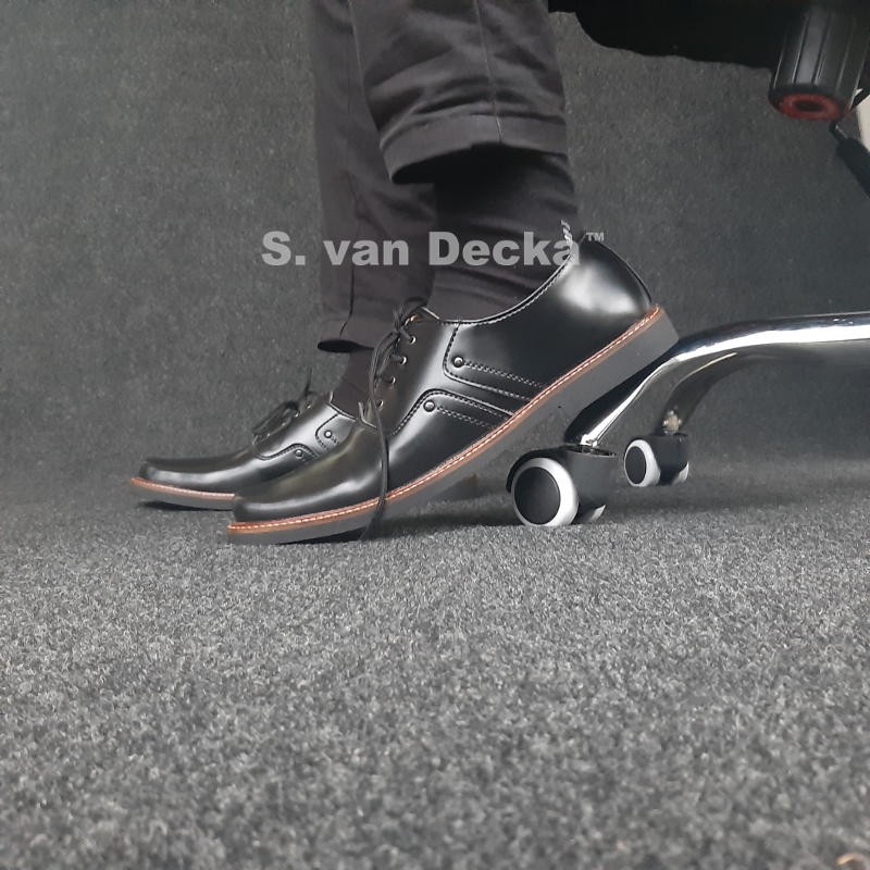 S. van Decka Sepatu Pantofel Pria  Sepatu Kulit Kerja Kantor KA01