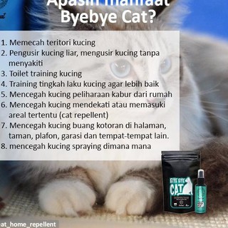 Jual Aaw 99 Pengusir Kucing Bye Bye Cat Non Pestisida Aman Gel 100 Gr Dan Spray Free Kardus Dan Plastik W Indonesia Shopee Indonesia