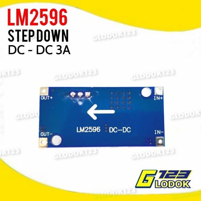 DC DC 3A Stepdown LM2596 Module Adjustable Mini Power Supply DC to DC