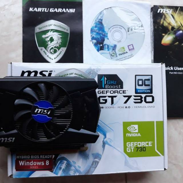 MSI GT 730 1gb ddr5 Bukan 2gb ddr3 640 630 r7 250 240 hd 7750 7730 6670 6570 5670 5570 asus gigabyte