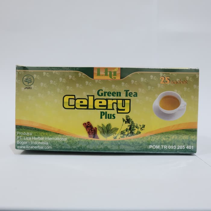 

Celery Green Tea Liza Herbal untuk Hypertensi