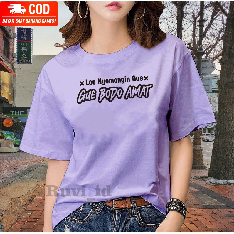 Ruvi_id-KAOS DISTRO / BELI 3 GRATIS HEADSET EXTRA BAS / KAOS KATUN COMBED 30S / KAOS WANITA KOREAN STYLE / KAOS WANITA KEKINIAN / KAOS OBLONG / BLUS / T-SHIRT / KAOS IMPORT / KAOS OVERSIZE / ATASAN REMAJA / ATASAN KEKINIAN / ATASAN MURAH / JUMBO /BISA COD