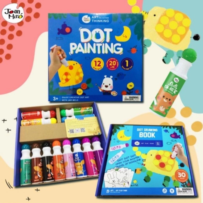

Produk Terbaru Joan Miro Jar Melo Dot Painting 12 Colour