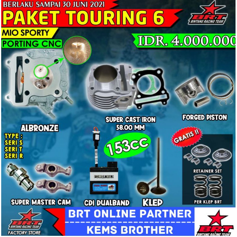 PAKET TOURING 6 MIO SPORTY