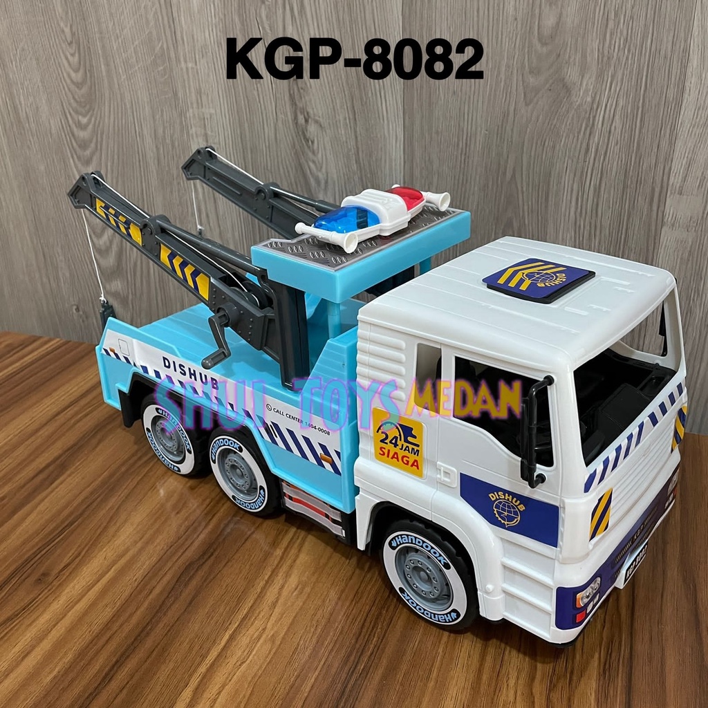 MAINAN ANAK LAKI LAKI MOBIL TRUK DEREK KGP8082 UKURAN BESAR / TRUCK