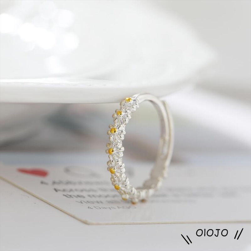 2021 Baru Kreatif Sederhana Daisy Ring Fashion Temperamen Perhiasan Aksesoris - Ol