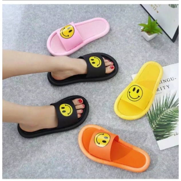 Sandal kokop | Sandal Slop Wanita [smile]