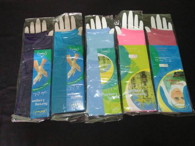 Manset tangan bahan stocking-1