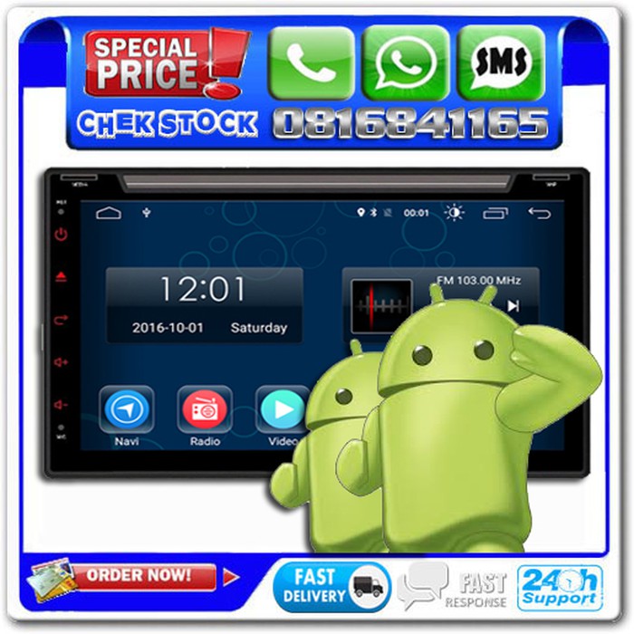 TAPE MOBIL ANDROID TOMIKO 7088 DVD CD - OS .8.1- RAM 2 16 - MTECH 8803