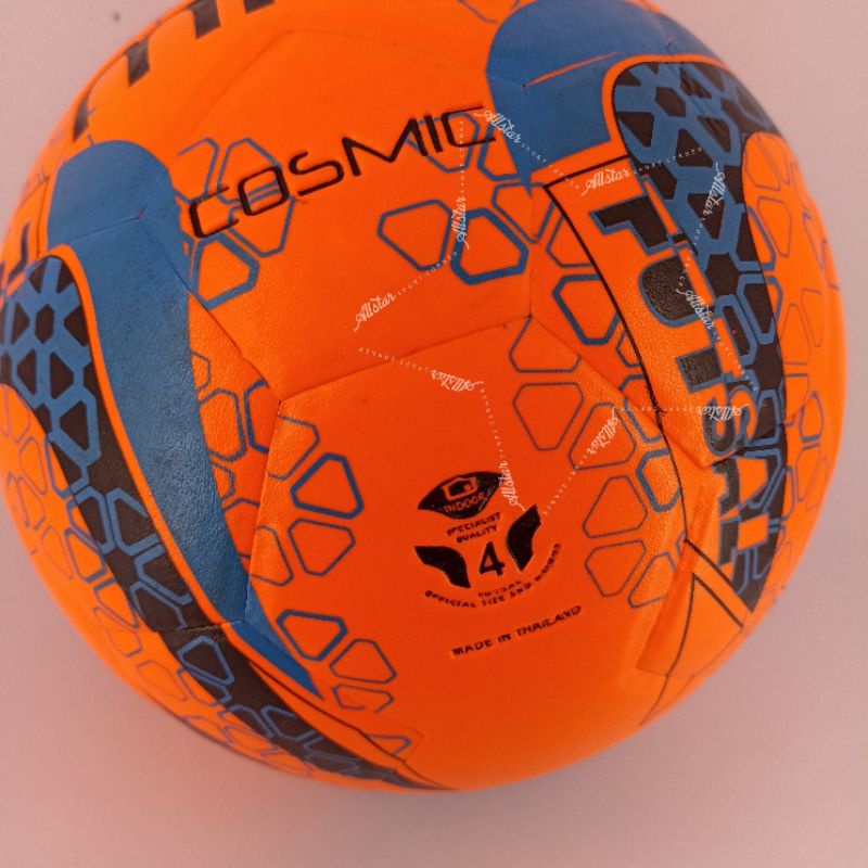 Bola futsal size 4 original mitre cosmic &amp; hurricane