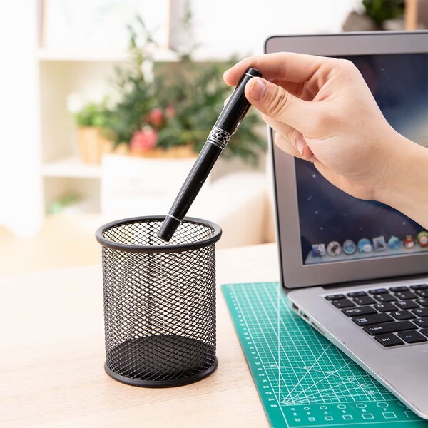 

Berkualitas Deli Pen Holder / Keranjang Pen / Tempat Pen Pensil Besi Terbatas