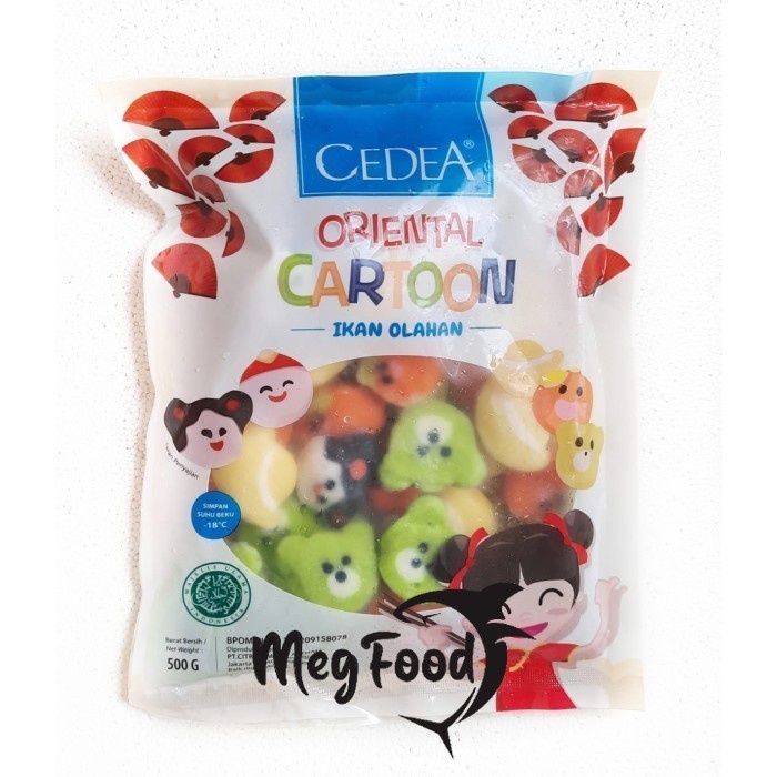 

CEDEA ORIENTAL CARTOON - OLAHAN IKAN 500 GRAM