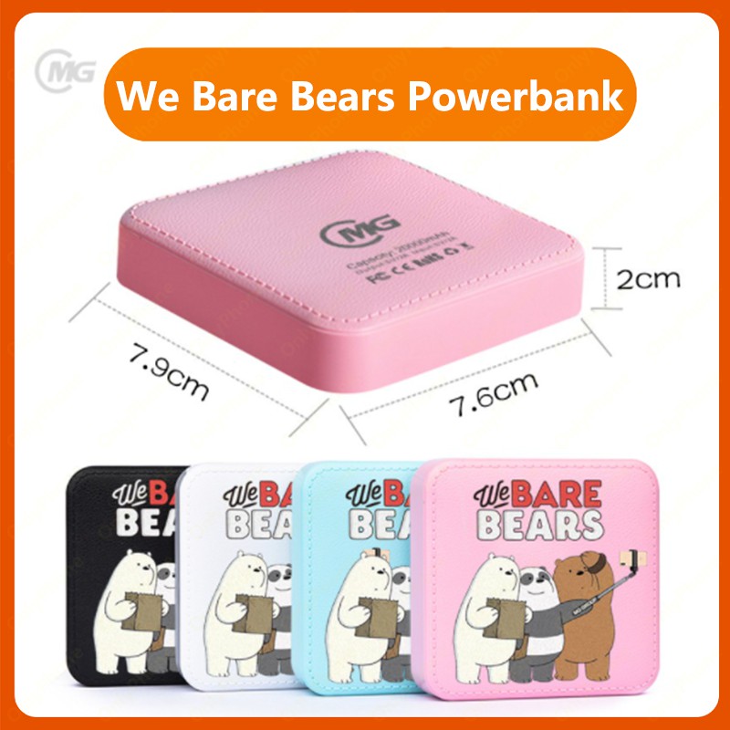 20000mAh Mini Charging Treasure Cartoon Portable Mini Power bank