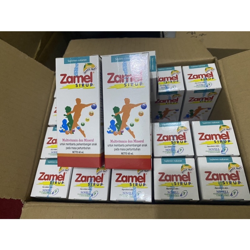 zamel sirup 60mL / zamel syrup / suplemen