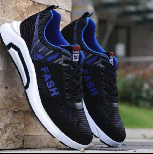 sepatu pria sneakers running fashion Fash Sport