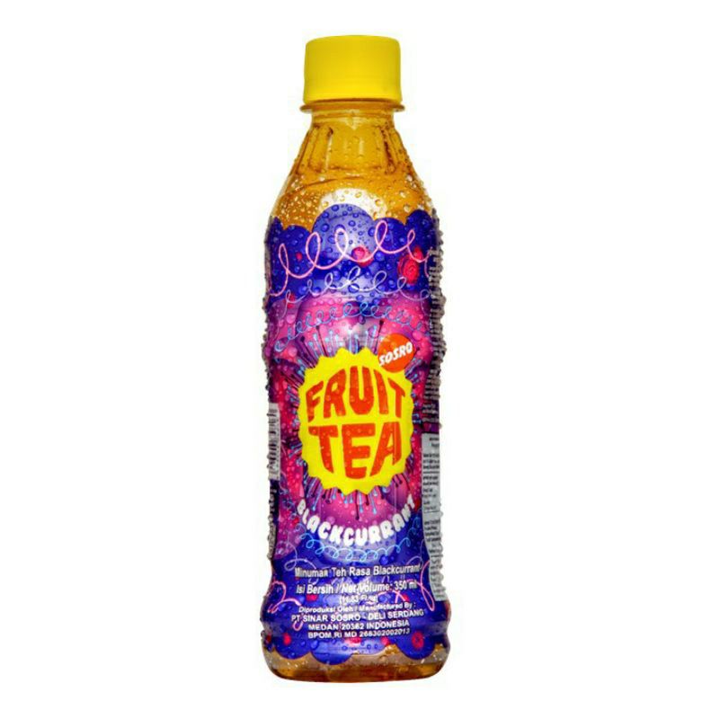 

Fruit tea 350ml rasa blackcurrant per dus isi 12 pcs