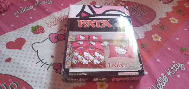 Fata_seprei Sprei Hello Kitty Apel Uk.180x200/160x200
