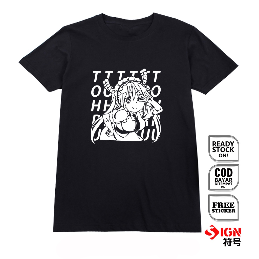 KAOS WAIFU ANIME MANGA TOHRU KOBAYASHI SAN CHI NO MAID DRAGON DAMOCLES BAJU JEPANG COSPLAY JAPAN CULTURE WIBU OTAKU ELMA KANNA KAMUI TAKIYA MAKOTO LUCOA FAFNIR ILULU BANDIT GIRL QUETZALCOAT KOBAYASHI SIGN CLOTH