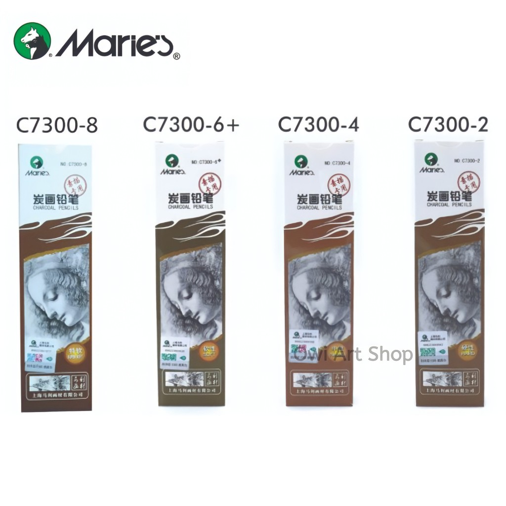 

Pensil Charcoal Maries C7300 / Pensil Arang - Satuan - Pensil Maries C7300