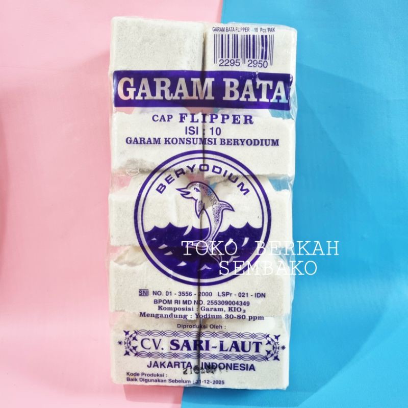 

Garam Bata Isi 10 Cap Flipper / Garem Salt 2kg