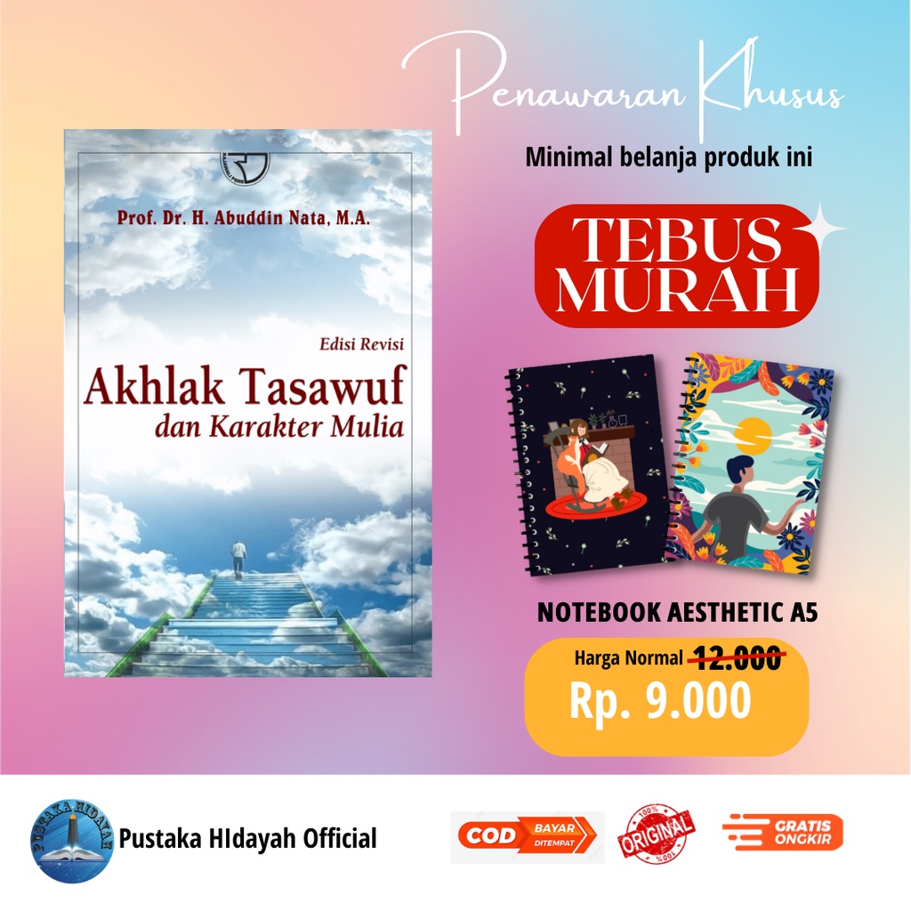 Jual Buku Akhlak Tasawuf Dan Karakter Mulia - Prof. Dr. H. Abuddin Nata ...