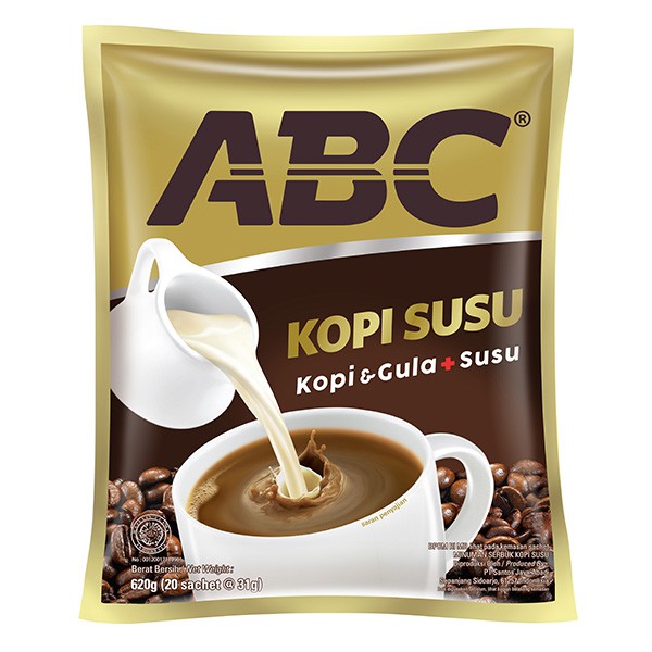 

ABC Coffee Susu Bag 20 S X 31 Gr