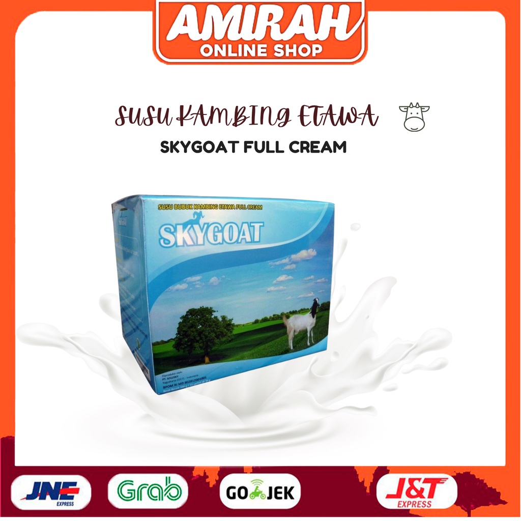 

SUSU KAMBING ETAWA BUBUK ORIGINAL PLUS PROPOLIS SKYGOAT 1 BOX ISI 10 SACHET