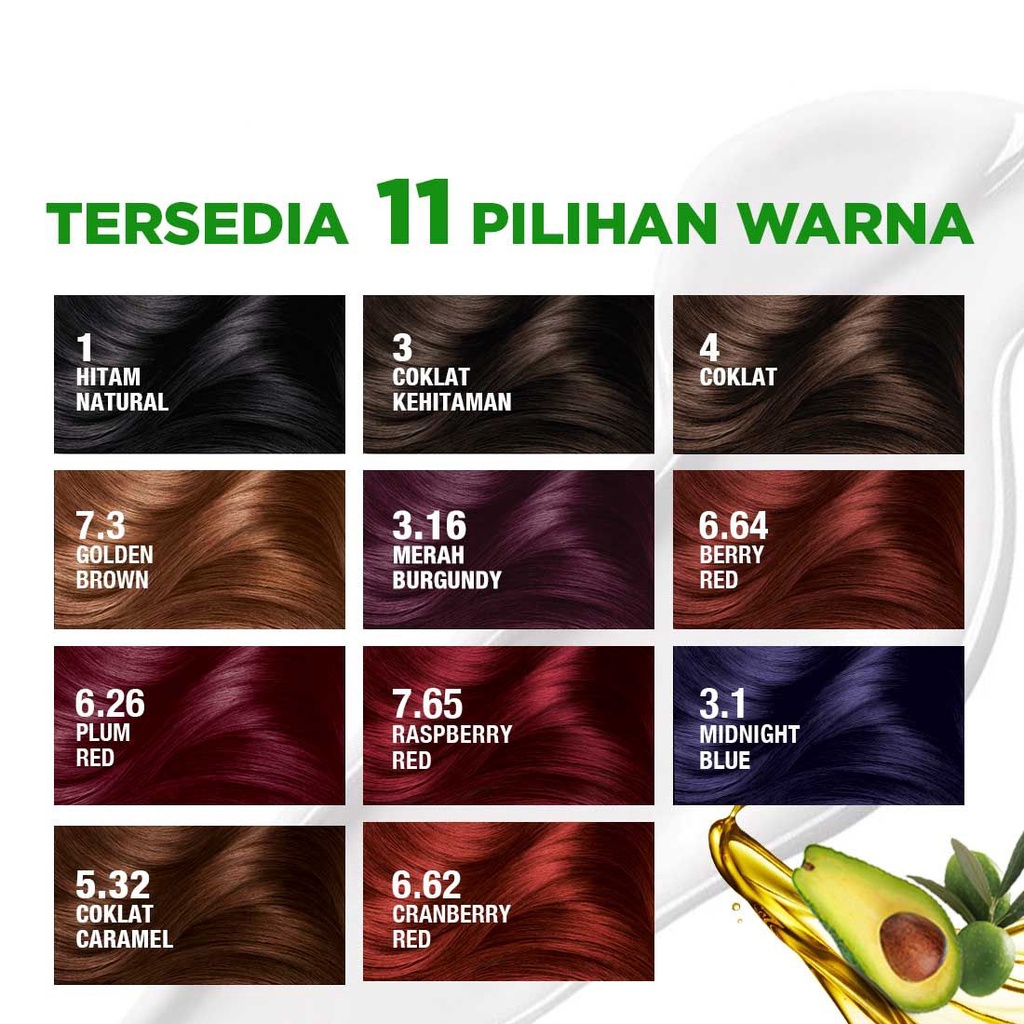 ✨LACIKOSME✨ GARNIER COLOR NATURALS - PEWARNA RAMBUT NATURAL BY GARNIER