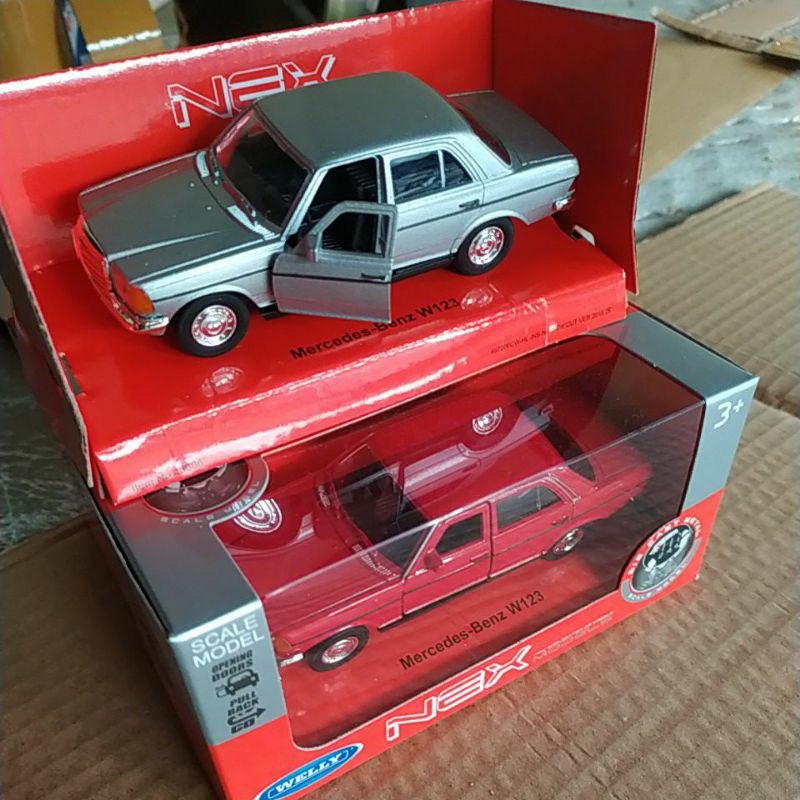 Diecast Miniatur Mobil Mercy Tiger W123 Mercedes Benz Harga Murah