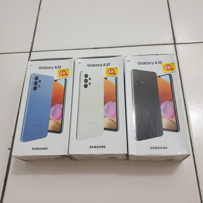 [ Hp / Handphone ] Samsung A32 Ex Sein Fullset Original Bekas / Second / Seken / 2Nd